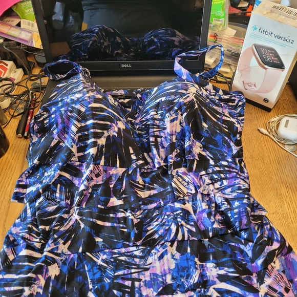 TRIMSHAPER TANKINI TOP (ONLY) - Picture 4 of 9